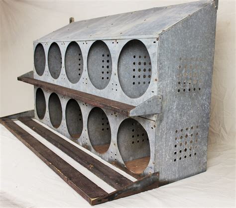 10 hole metal chicken nest boxes|stainless steel chicken nesting boxes.